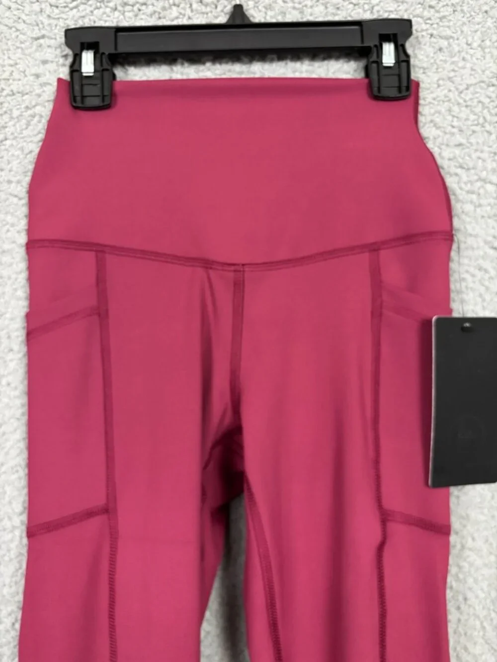 90 Degree by Reflex High Waist Power Flex Tummy Control Leggings Rouge XS NWTs